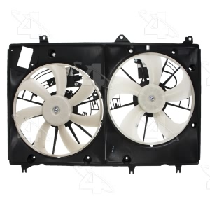 Four Seasons Dual Radiator And Condenser Fan Assembly for Toyota Highlander - 76361