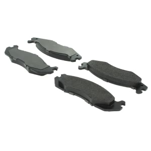 Centric Posi Quiet™ Extended Wear Semi-Metallic Front Disc Brake Pads for 1990 Jeep Cherokee - 106.02030