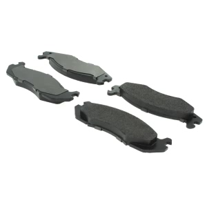 Centric Posi Quiet™ Extended Wear Semi-Metallic Front Disc Brake Pads for 1987 Jeep Wrangler - 106.02030