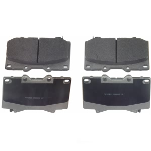 Wagner ThermoQuiet Semi-Metallic Disc Brake Pad Set for Toyota Land Cruiser - MX772