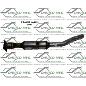 Davico Direct Fit Catalytic Converter and Pipe Assembly for Dodge Stratus - 14498