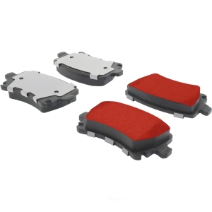 Centric Posi Quiet Pro™ Semi-Metallic Rear Disc Brake Pads for Volkswagen Rabbit - 500.11080