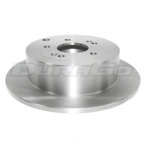 DuraGo Solid Rear Brake Rotor for 2007 Hyundai Santa Fe - BR900448