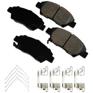 Akebono Pro-ACT™ Ultra-Premium Ceramic Front Disc Brake Pads for 2016 Honda Fit - ACT1394B