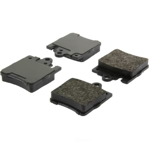 Centric Posi Quiet™ Extended Wear Semi-Metallic Rear Disc Brake Pads for 2005 Mercedes-Benz CLK320 - 106.08760