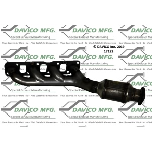 Davico Exhaust Manifold with Integrated Catalytic Converter for 2009 Nissan Pathfinder - 17122