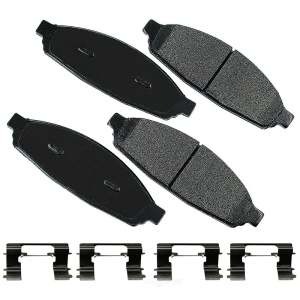 Akebono Performance Ultra Premium™ Ceramic Disc Brake Pad Kit for 2003 Ford Crown Victoria - ASP931