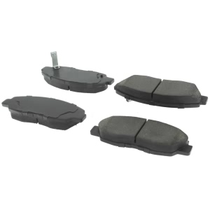 Centric Posi Quiet™ Extended Wear Semi-Metallic Front Disc Brake Pads for 1991 Honda Accord - 106.04650