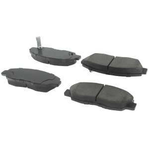 Centric Posi Quiet™ Extended Wear Semi-Metallic Front Disc Brake Pads for 1992 Honda Accord - 106.04650