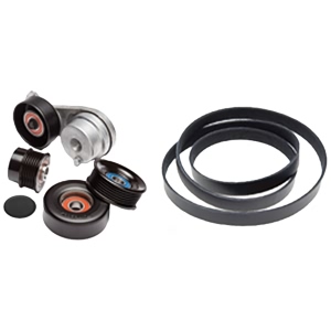 Gates Serpentine Belt Drive Solution Kit for 2006 Ford Crown Victoria - 38189K2