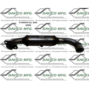 Davico Direct Fit Catalytic Converter for 2013 Ford F-150 - 19450