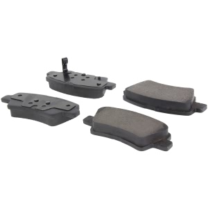 Centric Premium™ Semi-Metallic Brake Pads With Shims And Hardware for 2012 Hyundai Accent - 300.15440