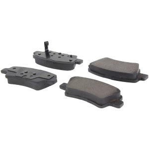 Centric Premium™ Semi-Metallic Brake Pads With Shims And Hardware for 2013 Kia Rio - 300.15440