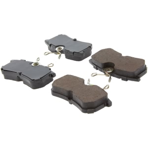 Centric Posi Quiet™ Ceramic Rear Disc Brake Pads for 2018 Ford Fiesta - 105.08860