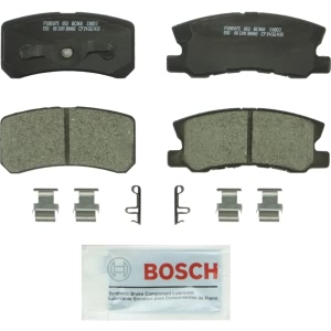 Bosch QuietCast™ Premium Ceramic Rear Disc Brake Pads for 2014 Chrysler 200 - BC868