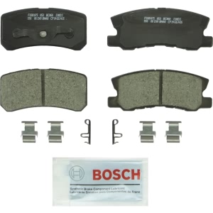 Bosch QuietCast™ Premium Ceramic Rear Disc Brake Pads for 2012 Jeep Compass - BC868