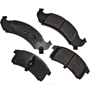 Akebono Pro-ACT™ Ultra-Premium Ceramic Front Disc Brake Pads for 1996 Pontiac Firebird - ACT623