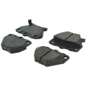 Centric Posi Quiet™ Ceramic Brake Pads With Shims And Hardware for 2006 Toyota Corolla - 105.08230