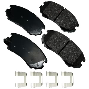 Akebono Pro-ACT™ Ultra-Premium Ceramic Front Disc Brake Pads for 2007 Hyundai Azera - ACT924C