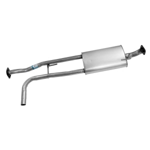 Walker Quiet Flow Stainless Steel Oval Aluminized Exhaust Muffler And Pipe Assembly for Infiniti - 56249