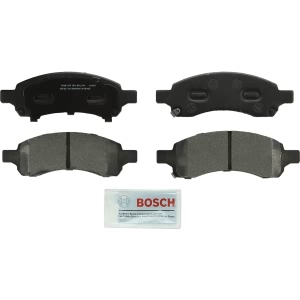 Bosch QuietCast™ Premium Organic Front Disc Brake Pads for 2006 Chevrolet Trailblazer - BP1169