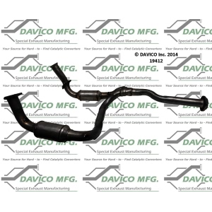 Davico Direct Fit Catalytic Converter and Pipe Assembly for 2004 GMC Envoy XL - 19412