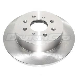 DuraGo Solid Rear Brake Rotor for 2002 Honda Civic - BR31380