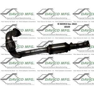 Davico Direct Fit Catalytic Converter and Pipe Assembly for Saab 900 - 18163