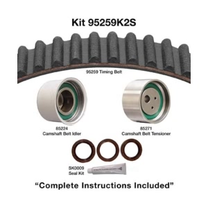 Dayco Timing Belt Kit With Seals for 1999 Chrysler Cirrus - 95259K2S