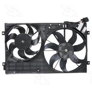 Four Seasons Dual Radiator And Condenser Fan Assembly for Volkswagen - 76305