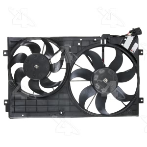 Four Seasons Dual Radiator And Condenser Fan Assembly for 2009 Volkswagen Jetta - 76305