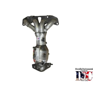 DEC Exhaust Manifold with Integrated Catalytic Converter - NIS2527