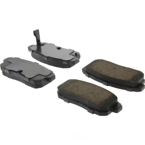 Centric Posi Quiet™ Ceramic Rear Disc Brake Pads for 2001 Nissan Maxima - 105.09000