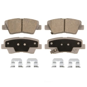 Wagner Thermoquiet Ceramic Rear Disc Brake Pads for 2010 Hyundai Elantra - PD1313