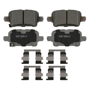 Wagner Thermoquiet Ceramic Rear Disc Brake Pads for 2018 GMC Terrain - QC1915