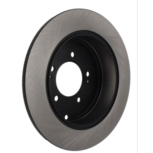 Centric Premium Solid Rear Brake Rotor for 2015 Mitsubishi Lancer - 120.46074