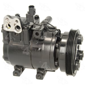 Four Seasons Remanufactured A C Compressor With Clutch for 2001 Hyundai Accent - 67314