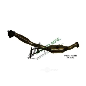 Davico Direct Fit Catalytic Converter and Pipe Assembly for Volvo V70 - 18346