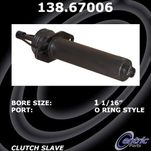 Centric Premium Clutch Slave Cylinder for Dodge - 138.67006