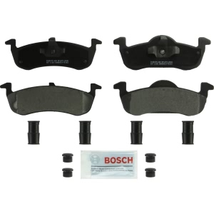 Bosch QuietCast™ Premium Organic Rear Disc Brake Pads for 2009 Ford Expedition - BP1279