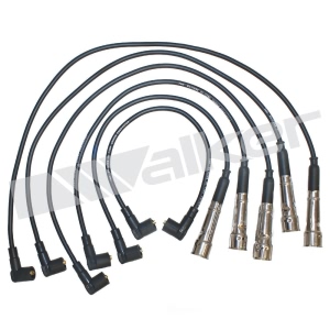 Walker Products Spark Plug Wire Set for 1990 Audi 100 Quattro - 924-1249