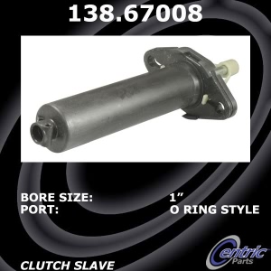 Centric Premium Clutch Slave Cylinder for 1997 Dodge Ram 2500 - 138.67008
