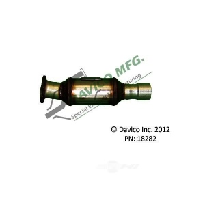 Davico Direct Fit Catalytic Converter for 2006 Toyota Sienna - 18282