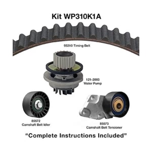 Dayco Timing Belt Kit With Water Pump for Daewoo - WP310K1A