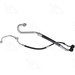 Four Seasons A C Discharge And Suction Line Hose Assembly for 2004 Ford F-350 Super Duty - 56698