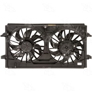 Four Seasons Dual Radiator And Condenser Fan Assembly for Saturn - 76046