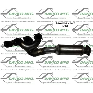 Davico Exhaust Manifold with Integrated Catalytic Converter for 2008 BMW 750Li - 17388