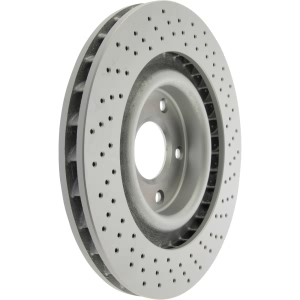 Centric GCX Drilled Rotor With Full Coating for 2008 Cadillac XLR - 320.62086F