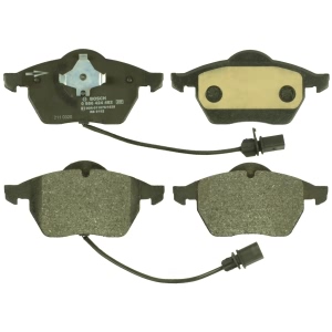 Bosch EuroLine™ Semi-Metallic Front Disc Brake Pads for 1999 Audi A6 Quattro - 0986424482