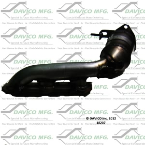 Davico Exhaust Manifold with Integrated Catalytic Converter for 1999 Suzuki Grand Vitara - 18207